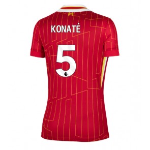 Liverpool Ibrahima Konate #5 Dámské Domácí Dres 2024-25 Krátký Rukáv